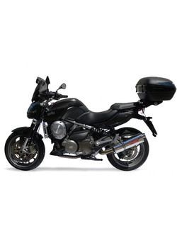 Podwójny Tłumik G.P.R Trioval [Mid-Line, Stainless Steel] - Aprilia Mana 850 - Gt [07-16] 