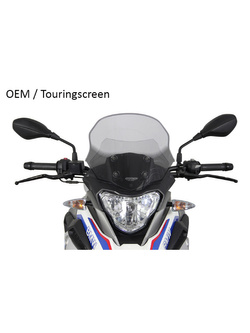 Szyba motocyklowa MRA Touring "T" BMW G 310 GS / Adventure Tourer [17-] przeźroczysta