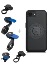 Zestaw rowerowy: etui MAG na telefon iPhone 16e (magnetyczne) + mocowanie Quad Lock