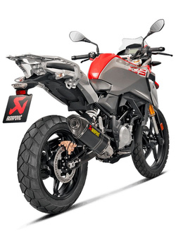 Tłumik motocyklowy Akrapovič Racing Line BMW G 310 R (16-24)/ G 310 GS (17-24) [włókno węglowe]
