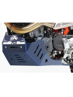 Płyta pod silnik AXP Racing do Husqvarny 701 Supermoto / Enduro (14-25) niebieska