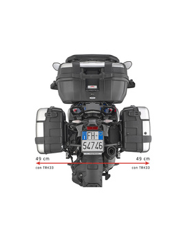 Stelaż kufrów bocznych Monokey GIVI PL One-Fit BMW R 1300 GS (23-)