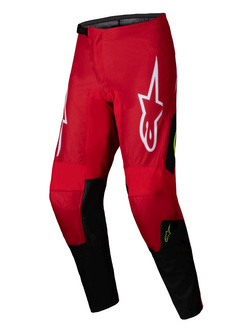 Spodnie cross Alpinestars MX Fluid Haul czarno-czerwone