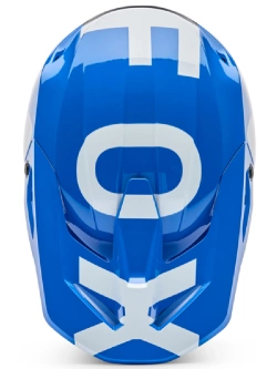 Kask enduro Fox V1 Shield niebiesko-czarny