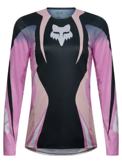 Bluza enduro damska FOX Flexair Thorn czarno-różowa