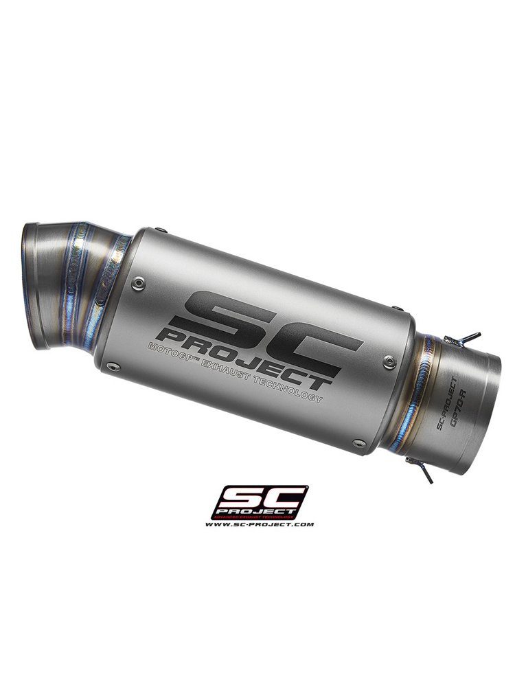 Tłumik uniwersalny GP70-R SC-Project (Średnica wlotowa 65 mm)