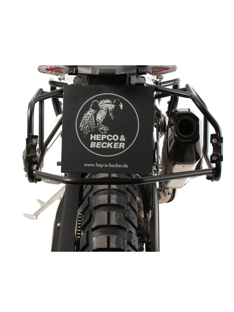 Stelaż kufrów bocznych Hepco&Becker Cutout Xplorer 40/37 BMW F 900 GS (24-) czarny