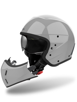 Kask szczękowy Airoh J110 Color Cement szary