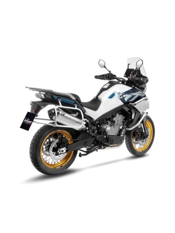 Tłumik motocyklowy LeoVince LV-14 CF Moto, Husqvarna, KTM (wybrane modele) stal nierdzewna [z homologacją]