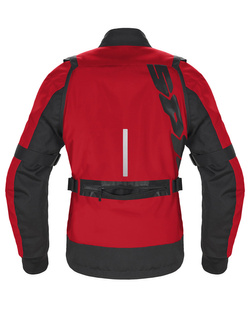 Kurtka motocyklowa tekstylna Spidi Enduro Pro czerwono-czarna