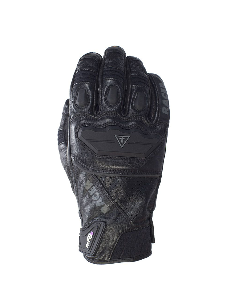 Rękawice motocyklowe Racer Guide czarne