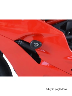 Crash pady Aero R&G do Ducati Supersport / S (17-20) białe