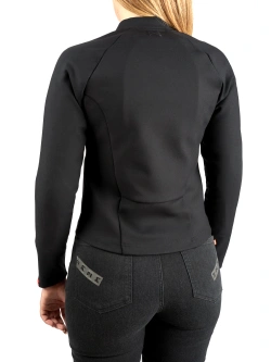 Kurtka motocyklowa damska tekstylna Pando Moto Stealth czarna