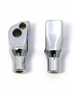 Adaptery do podnóżków pasażera Kuryakyn Harley Davidson (wybrane modele) zwężane chromowane