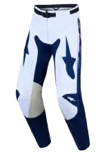 Spodnie cross Alpinestars MX Racer Amber biało-niebieskie