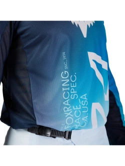 Bluza enduro Fox 180 Air Haze Midnight biało-niebieska