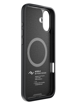 Etui Peak Design Mobile Everyday Fabric do smartfona iPhone 16 Plus grafitowe
