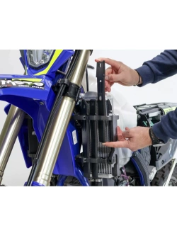 Wzmocnienie chłodnicy AXP Racing Sherco (wybrane modele) czarne