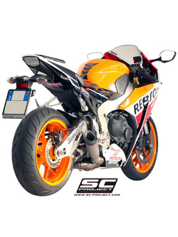 Tłumik S1 Slip-on NISKA POZYCJA SC-Project do Honda CBR 1000 RR / SP [14-16]