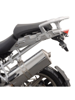 Zestaw: kufry boczne TRAX ADV + stelaże EVO SW-MOTECH 37/45 L do motocykla BMW R 1200 GS / ADV (04-13) [pojemność 37 i 45 L] czarne