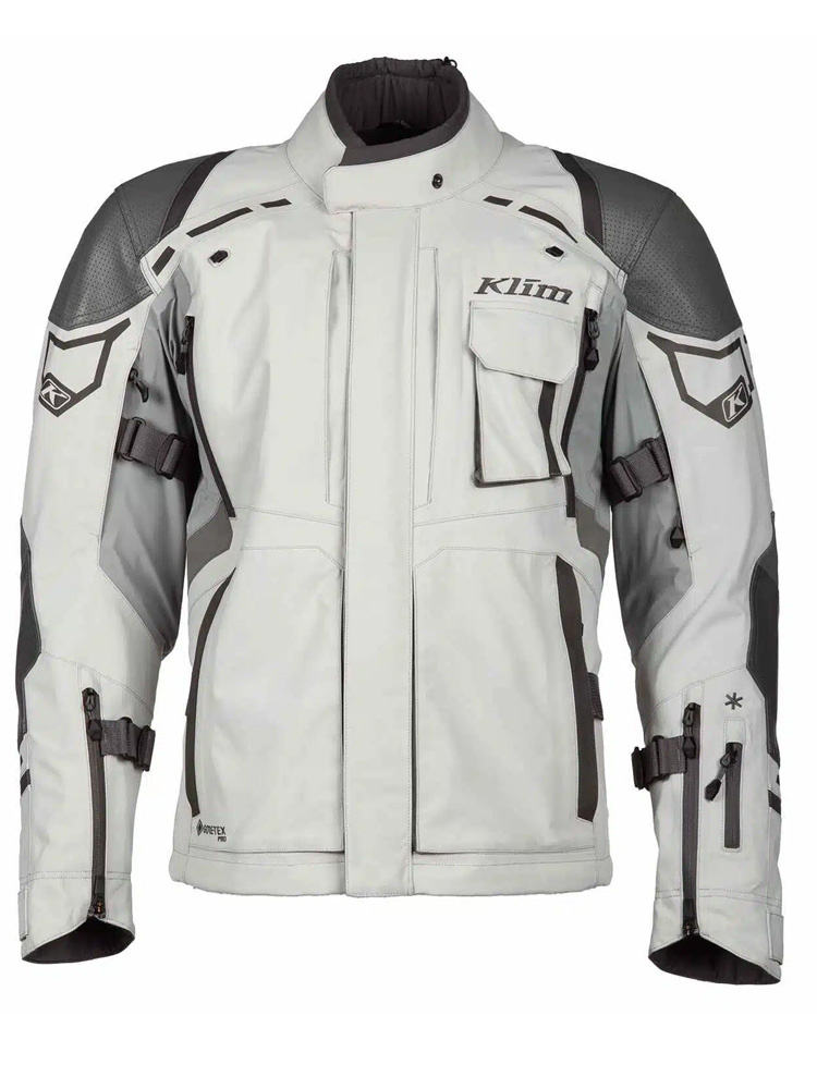 Kurtka motocyklowa tekstylna Klim Kodiak szara