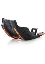 Płyta pod silnik Acerbis wybrane modele Husqvarna/KTM/GasGas czarno-pomarańczowa
