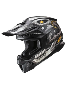 Kask enduro HJC C50 Mecha Beast czarno-szary