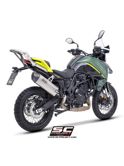 Tłumik motocyklowy SC-Project X-Plorer II GT Benelli TRK 702 - 702X (23-) tytan 