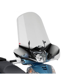 Szyba do skutera GIVI Honda, Yamaha (wybrane modele) przezroczysta [bez mocowania]