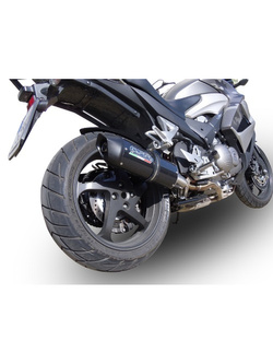 Tłumik G.P.R Furore Nero [Slip-On, Black Aluminium] - Honda VFR 800 X Crossrunner [11-14]