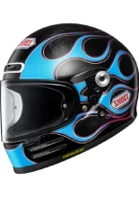 Kask integralny Shoei Glamster 06 Blast TC-2 czarno-niebieski