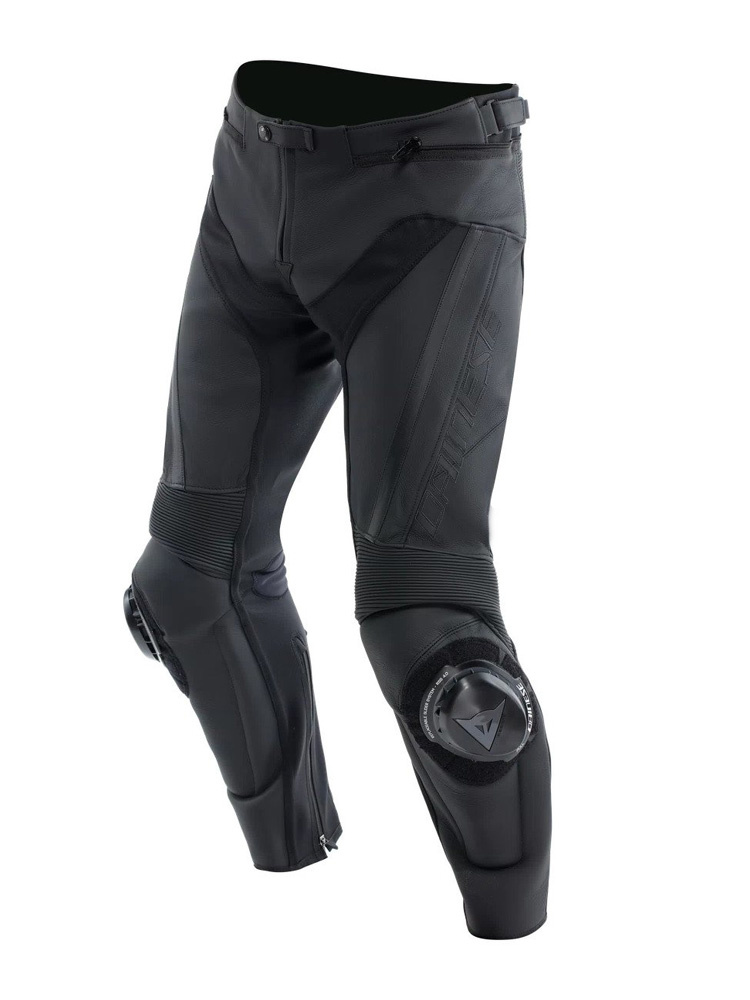 Spodnie motocyklowe skórzane Dainese Delta 4 czarne
