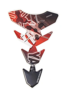 Tankpad Uniwersalny Onedesign Gold Expression Slim czerwony