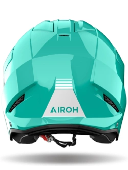 Kask otwarty Airoh Kombakt Color Aquamarine niebiesko-zielony połysk