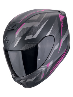 Kask integralny Scorpion Exo-391 Aaxo czarno-różowy matowy
