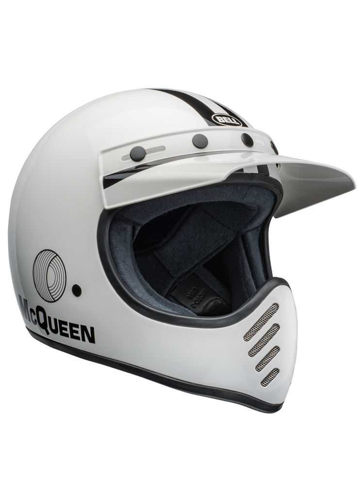 Kask integralny Bell Moto-3 biały