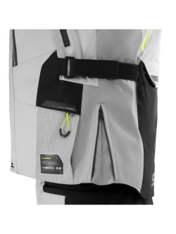 Kurtka motocyklowa tekstylna Shima Hero 3.0 G2 szaro-fluo żółta
