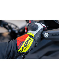 Rękawice motocyklowe Shima ST-3 fluo