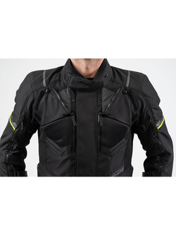 Kurtka motocyklowa tekstylna Shima Runner czarno-fluo