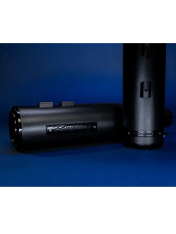 Tłumiki motocyklowe Rinehart Racing 4.5" HP45 XL do wybranych modeli Harley Davidson Touring czarne