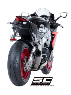 Tłumik SLIP-ON S1 low position SC-Project do Aprilia RSV4 RF/RR 2018