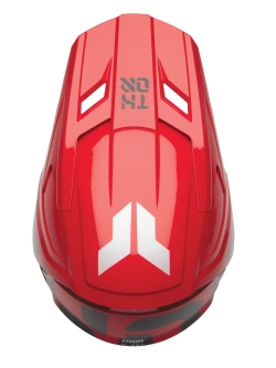 Kask enduro dziecięcy Thor Fleet Forge czerwony