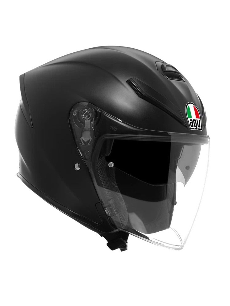 Kask otwarty AGV K-5 Jet Evo czarny matowy