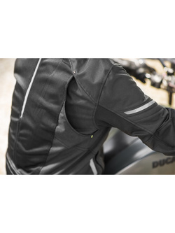 Kurtka motocyklowa tekstylna Shima Jet szara