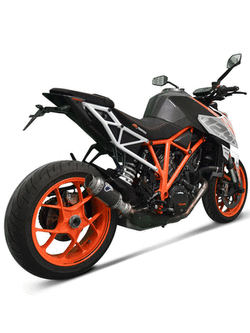 Tłumik Slip-On Termignoni GP Classic stal nierdzewna, włókno węglowe + rura łącząca do KTM Super Duke 1290 R (17-19)