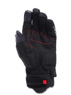 Rękawice motocyklowe tekstylne Dainese Fulmine D-Dry czarno-czerwone