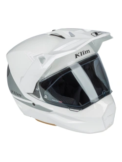 Kask adventure Klim X1 Alpha biało-srebrny