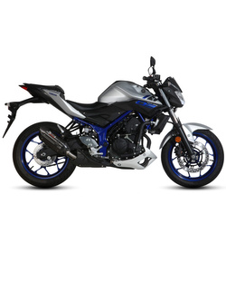 Tłumik motocyklowy Slip-On Line (Suono) MIVV do Yamaha MT-03 (16-) czarny