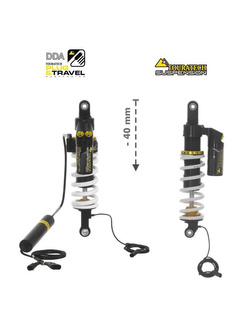 Zestaw obniżający wysokość motocykla -40mm Plug & Travel Suspension Touratech do BMW R1200GS/R1250GS Adventure (17-24)