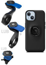 Zestaw rowerowy: etui na telefon iPhone 14 oraz mocowanie Quad Lock